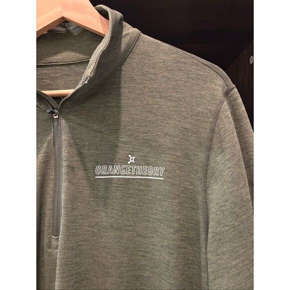 Vuori Orange Theory Ease Performance Half Zip 2.0 - Men's Size Large V221 - Picture 3 of 9